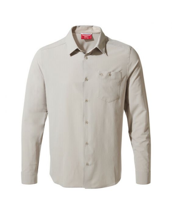Craghoppers - UV blouse for men - Long sleeve - Pro IV - Parchment