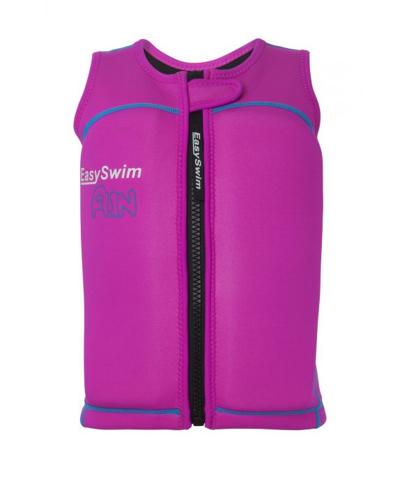 EasySwim - Girls' UV float jacket - Fun - Pink