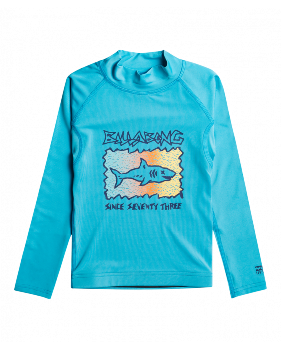 Billabong - UV Lycra with long sleeves for boys - Sharky - UPF50+ - Blue