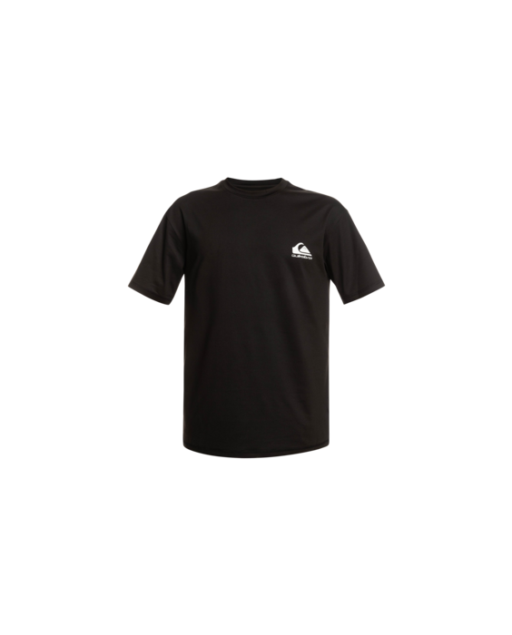 Quiksilver - UV Swimming shirt with short sleeves for men - Logo - Black