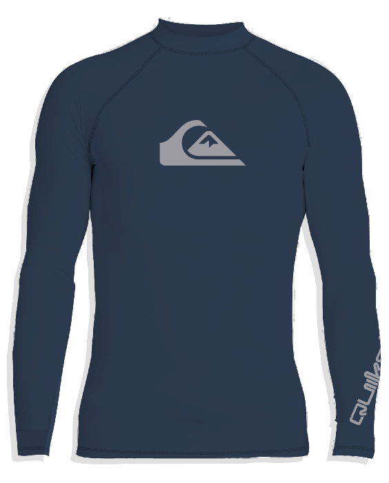 Quiksilver - UV Rashguard with long sleeves for boys - All time - Insignia blue
