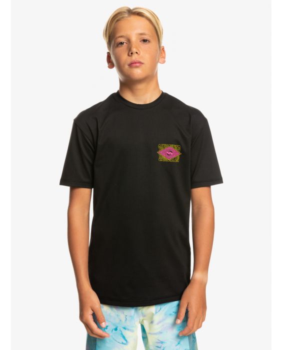Quiksilver - UV Surf T-shirt for boys - Radic Streak Short sleeve - UPF50 - Jet Black