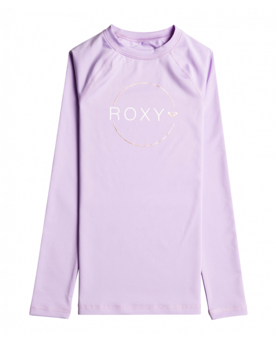 Roxy - UV Rashguard for girls - Beach Classic - Long sleeve - UPF50 - Purple Rose