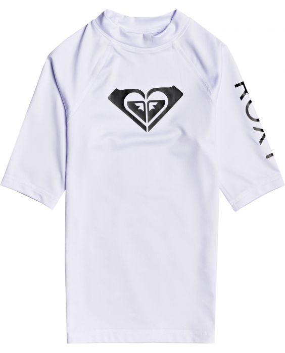 Roxy - UV Swim shirt for teen girls - Whole Hearted - White