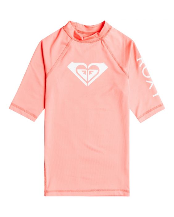Roxy - UV Rashguard for girls - Whole Hearted - Short sleeve - Desert Flower