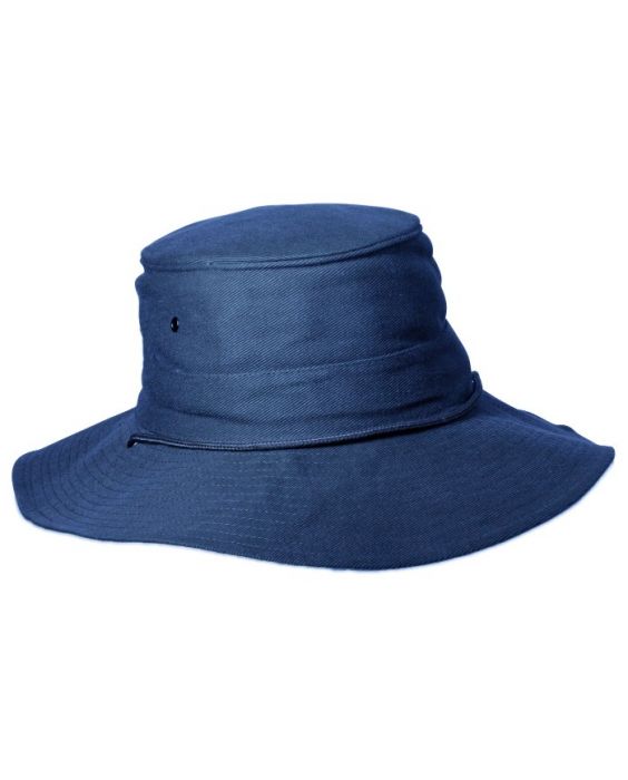Rigon - UV boonie hat for men - Blue / Dark grey