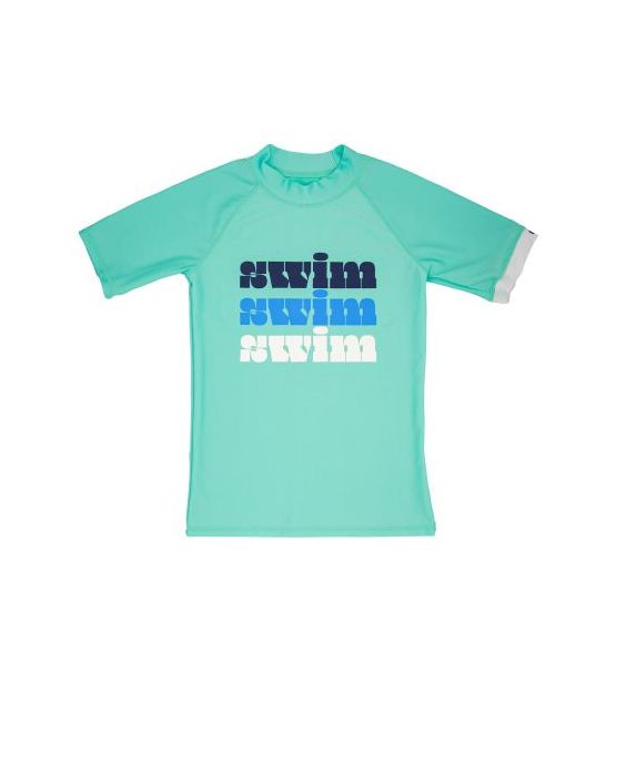 JUJA - UV Swim shirt with short sleeves for children - UPF50+ - Swim - Mint green