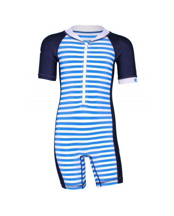 JUJA -  UV Swim suit for babies - short sleeves - Captain - Blue