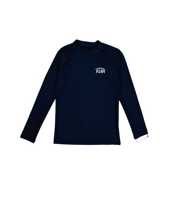 JUJA - UV Swim shirt with long sleeves for children - UPF50+ - Solid - Navy blue