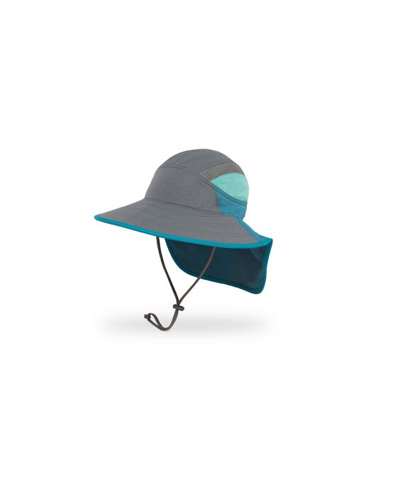 Sunday Afternoons - UV Ultra Adventure hat for kids - Kids' Outdoor - Cinder/Blue Mountain