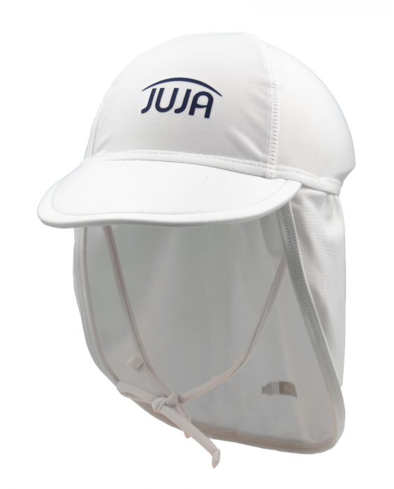 JUJA -  UV Sun Cap for babies - Solid - White