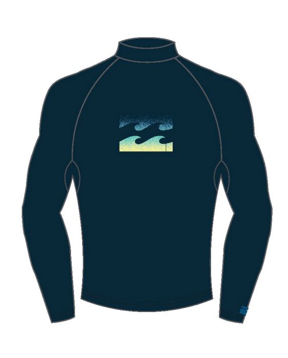 Billabong - UV Rashguard for men - Long sleeve - Team wave - Navy