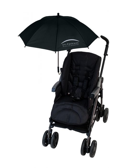 UV-Fashions - Universal UV umbrella for strollers - Black