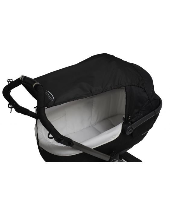 UV-Fashions - Universal UV sun screen for strollers - Black