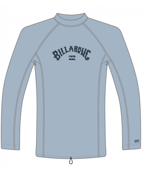 Billabong - UV Surf T-shirt for men - Arch Wave - Long sleeve - UPF50+ - Spirit Boxd Blue
