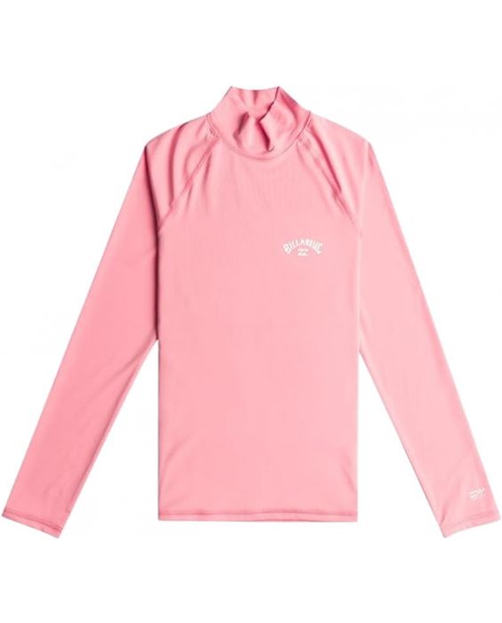 Billabong - UV Rashguard for women - Tropic Surf -  Long sleeve - UPF50+ - Flame Pink