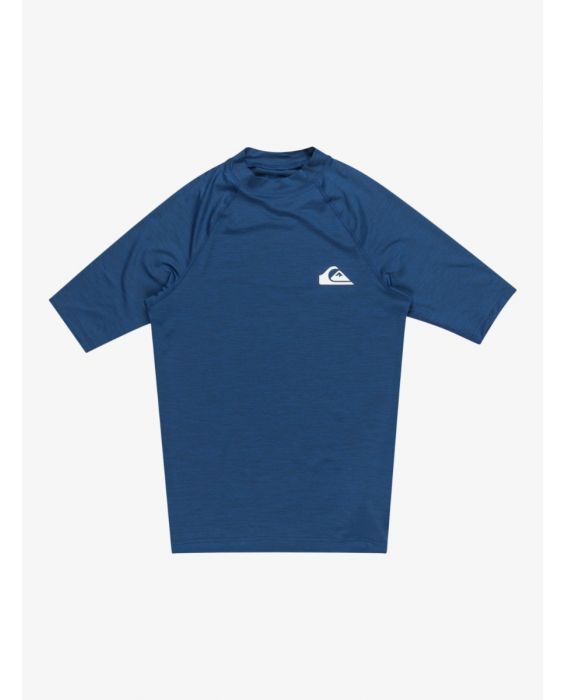 Quiksilver - UV Surf T-shirt for men - Everyday - Short sleeve - UPF50+ - Monaco Blue Heather