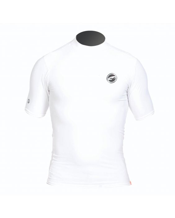 Prolimit - Swim shirt for men with short sleeves - White