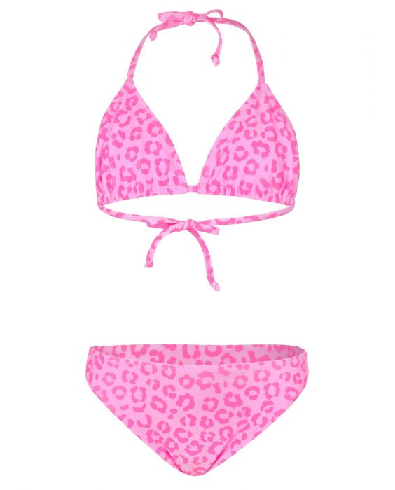 JUJA -  Bikini for girls - Leopard - Pink