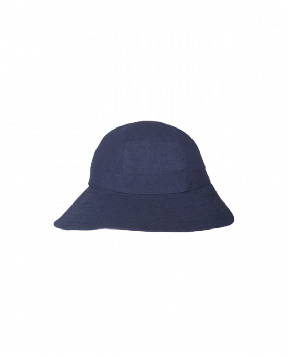 Hatland - UV Cloche sun hat for women - Verony - Navyblue
