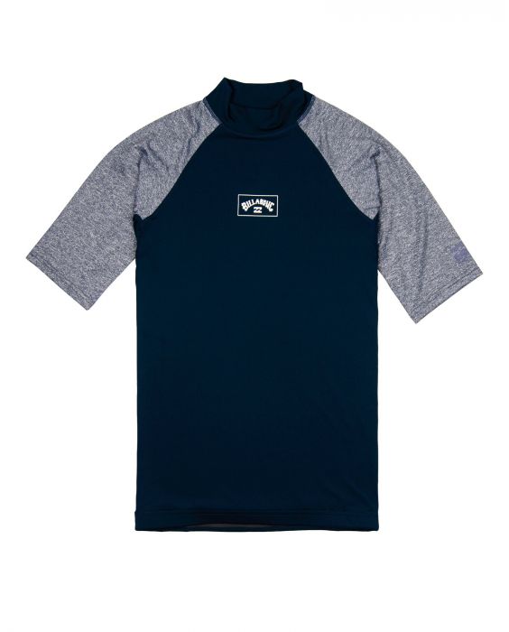 Billabong - UV Rashguard for men - Short sleeve - Contrast - Navy