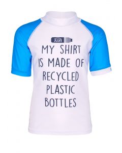 JUJA -  UV Swim shirt for kids - short sleeves - Made of - White