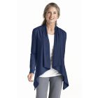 Coolibar - UV Sun Wrap Vest for women - Marietas - Navy