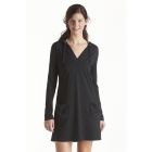 Coolibar - UPF 50+ Women's Poolside Cover Up Hoodie - Black