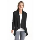 Coolibar - UV Sun Wrap Vest for women - Marietas - Black
