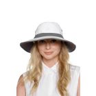 Coolibar - UV Golf Hat for adults - Matchplay - White/Carbon