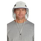Coolibar - Convertible UV Fishing Cap for men - Calec - Stone/Navy