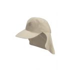 Coolibar - UPF 50+ Child All Sport Flap Sun Hat- Grey