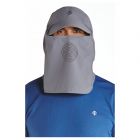 Coolibar - UV Sport Cap with neck and face cover for men - Logan - Carbon