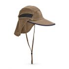 Coolibar - Convertible UV Fishing Cap for men - Calec - Khaki/Navy