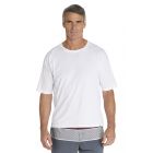 Coolibar - Men's Short-Sleeve Swim Shirt - white