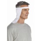 Coolibar - UV neck flap unisex - White