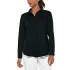 Coolibar - UV Shirt for women - Rhodes Blouse - Black