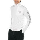 Coolibar - UV Hooded swim shirt for men - Andros - White