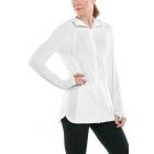 Coolibar - UV Full-Zip Jacket for women - Astir - Solid - White