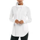 Coolibar - UV Pullover for women - LumaLeo - Solid - White 