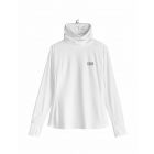 Coolibar - UV Swim Shirt with neck gaitor for women - Paros - White