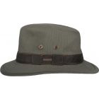 Hatland - UV Fedora hat for men - Okaton - Olivegreen