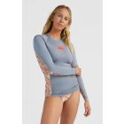 O'Neill - UV Swim shirt with long sleeves for women - Desert - UPF50+ - Dotted print