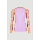 O'Neill - UV Swim shirt with long sleeves for women - Anglet - UPF50+ - Yellow Scarf