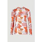 O'Neill - UV Swim shirt with long sleeves for women - Desert - UPF50+ - Patchwork print