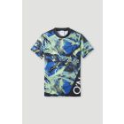 O'Neill - UV Swim shirt for boys with short sleeves - UPF50+ - Crazy Skin - Blue