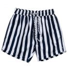 Snapper Rock - UV Volley Board short for boys - Nautical Stripe - Navy/White