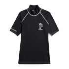 Billabong - UV Rashguard for women - Short sleeve - Logo - Black Pebble