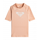 Roxy - UV Rashguard for girls - Whole Hearted - Short sleeve - UPF50 - Tropical Peach