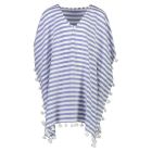Snapper Rock - Cover up Kaftan for girls - Striped - Navy/White